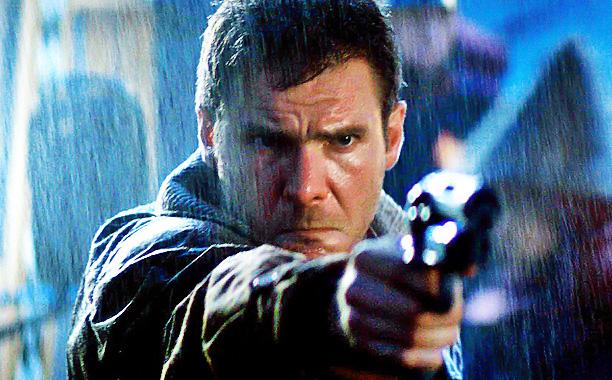 Harrison Ford in Blade Runner