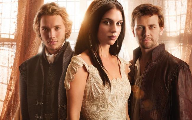 Francis, Mary und Sebastian - drei Hauptcharaktere in Reign