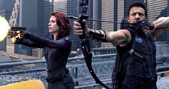 Avengers Hawkeye & Black Widow