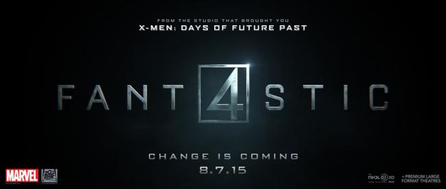 Fantastic Four 2015 Banner