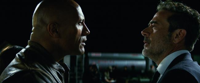 Dwayne Johnson und Jeffrey Dean Morgan in Rampage