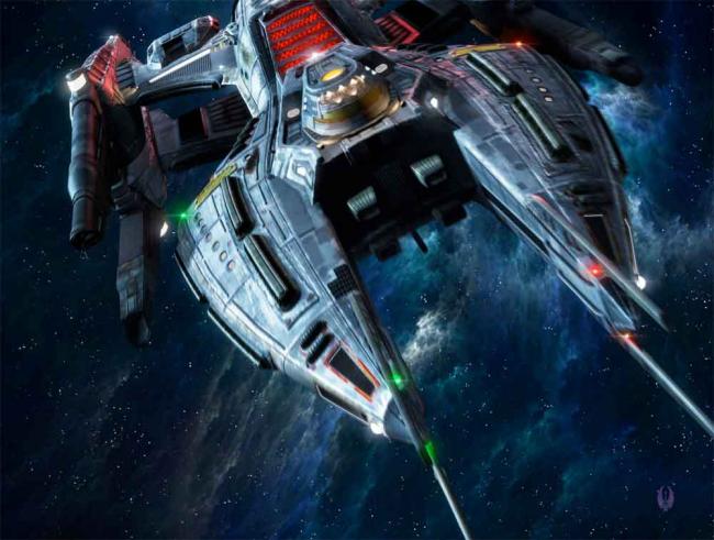 Das Raumschiff Icarus aus Renegades - The Series