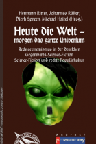 Heute die Welt, morgen das ganze Universum, Titelbild, Rezension