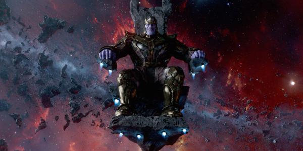 Thanos in Guardians of the Galaxy
