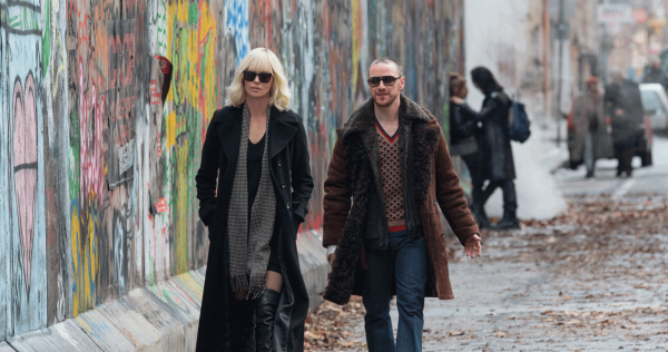 Charlize Theron und James McAvoy in Atomic Blonde