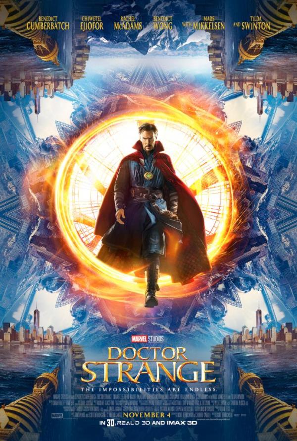 Benedict Cumberbatch als Doctor Strange auf dem zweiten Promoposter zu Marvels Doctor Strange