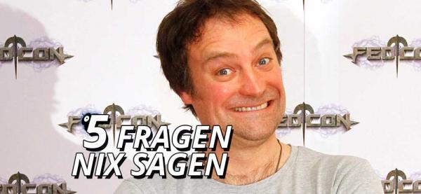 5 Fragen nix sagen mit David Hewlett