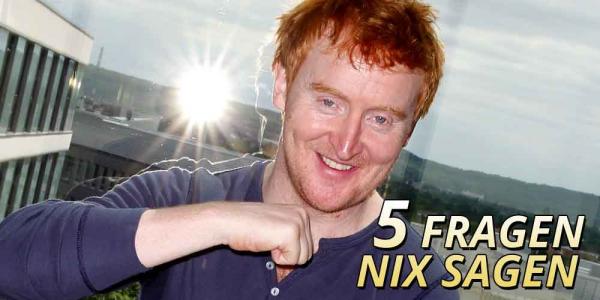 5 Fragen nix sagen mit Tony Curran