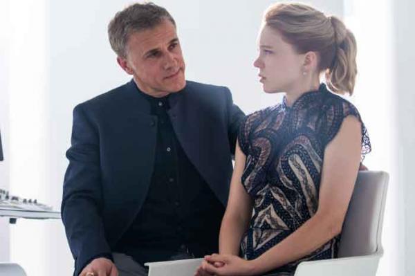 Christoph Waltz ("Oberhauser") und Léa Seydoux ("Madeleine Swann")