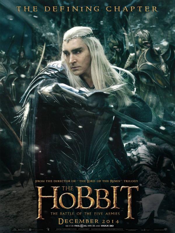 Der Hobbit Die Schlacht der Fünf Heere Filmposter