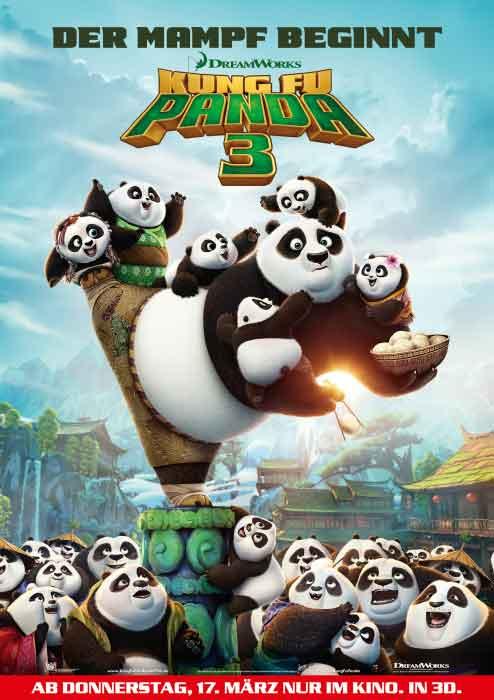 Kung Fu Panda 3 Filmposter