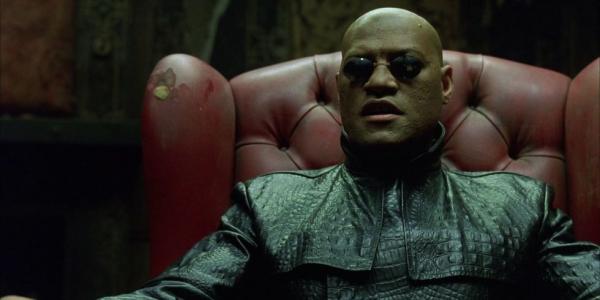 Laurence Fishburne Morpheus Matrix