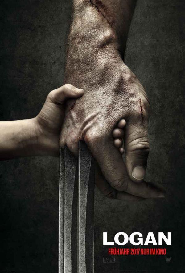 Titelposter zum 3. Wolverine-Film \"Logan"