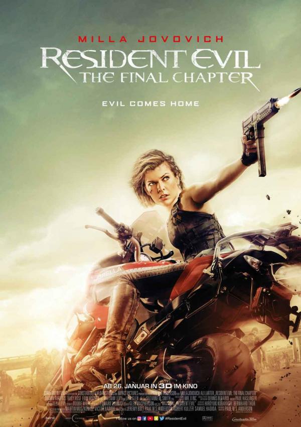 Resident Evil: The Final Chapter Poster