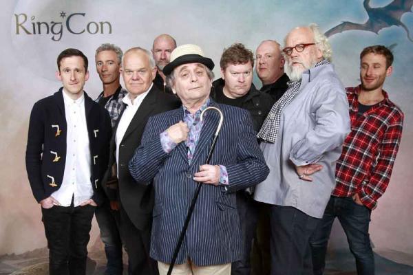 Adam Brown, Jed Brophy, Mark Hadlow, Graham McTavish, Sylvester McCoy, Stephen Hunter, Peter Hambleton, John Callen und Dean O'Gorman zu Gast beim Ring Con Special 'There And Back Again - The Hobbit Convention' im Maritim Hotel. Bonn, 30.03.2013