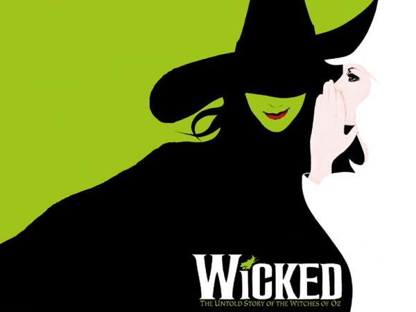 Stilisiertes Promoposter von Wicked