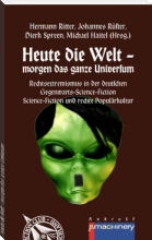 Heute die Welt, morgen das ganze Universum, Titelbild, Rezension