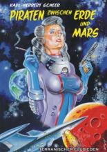 Piraten zwischen Erde unbd Mars, Titelbild, Rezension